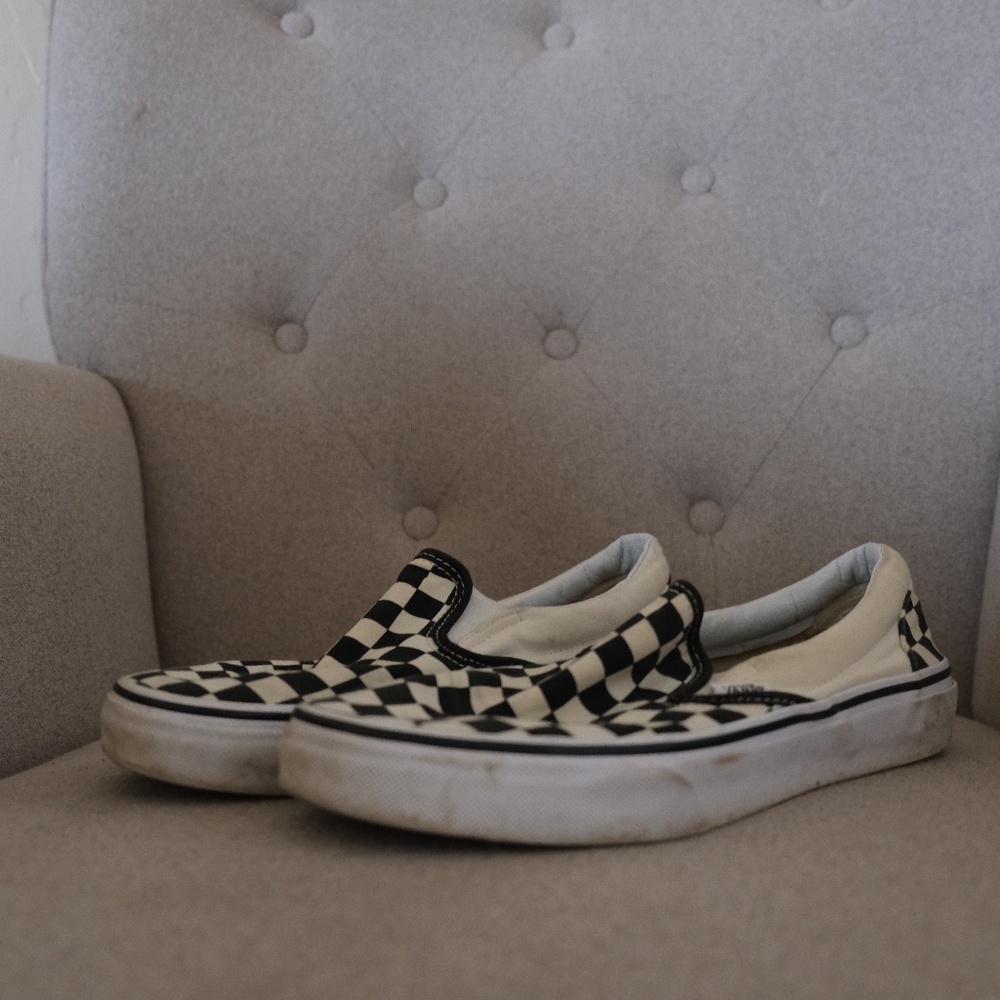 Checkered Vans